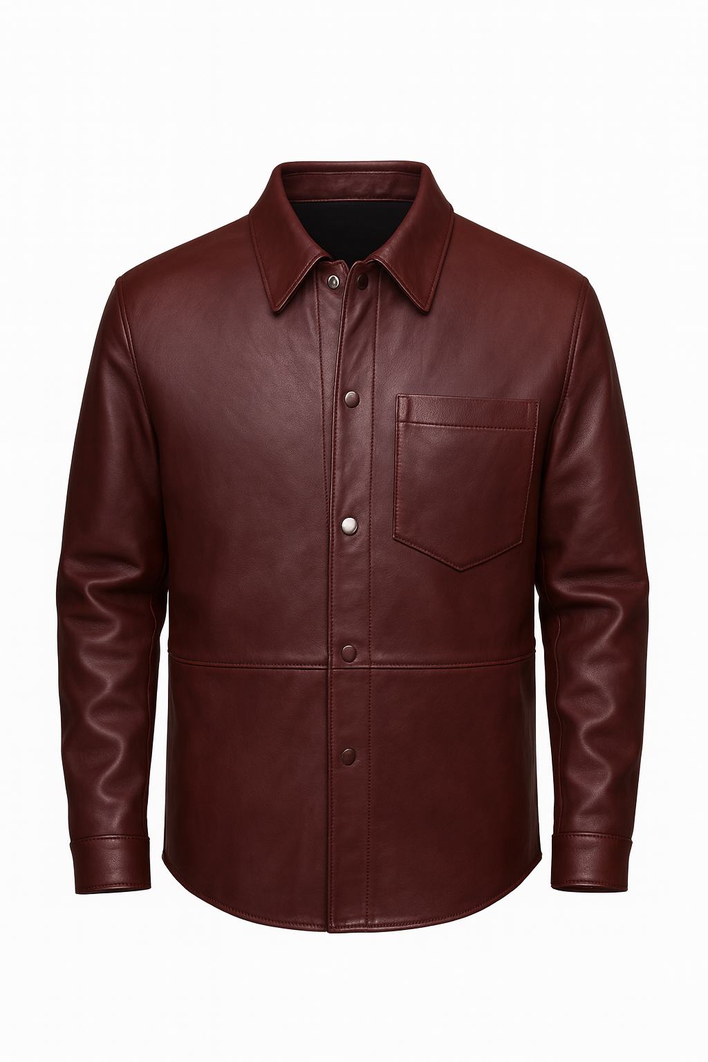 Men's Luka Leather Shirt