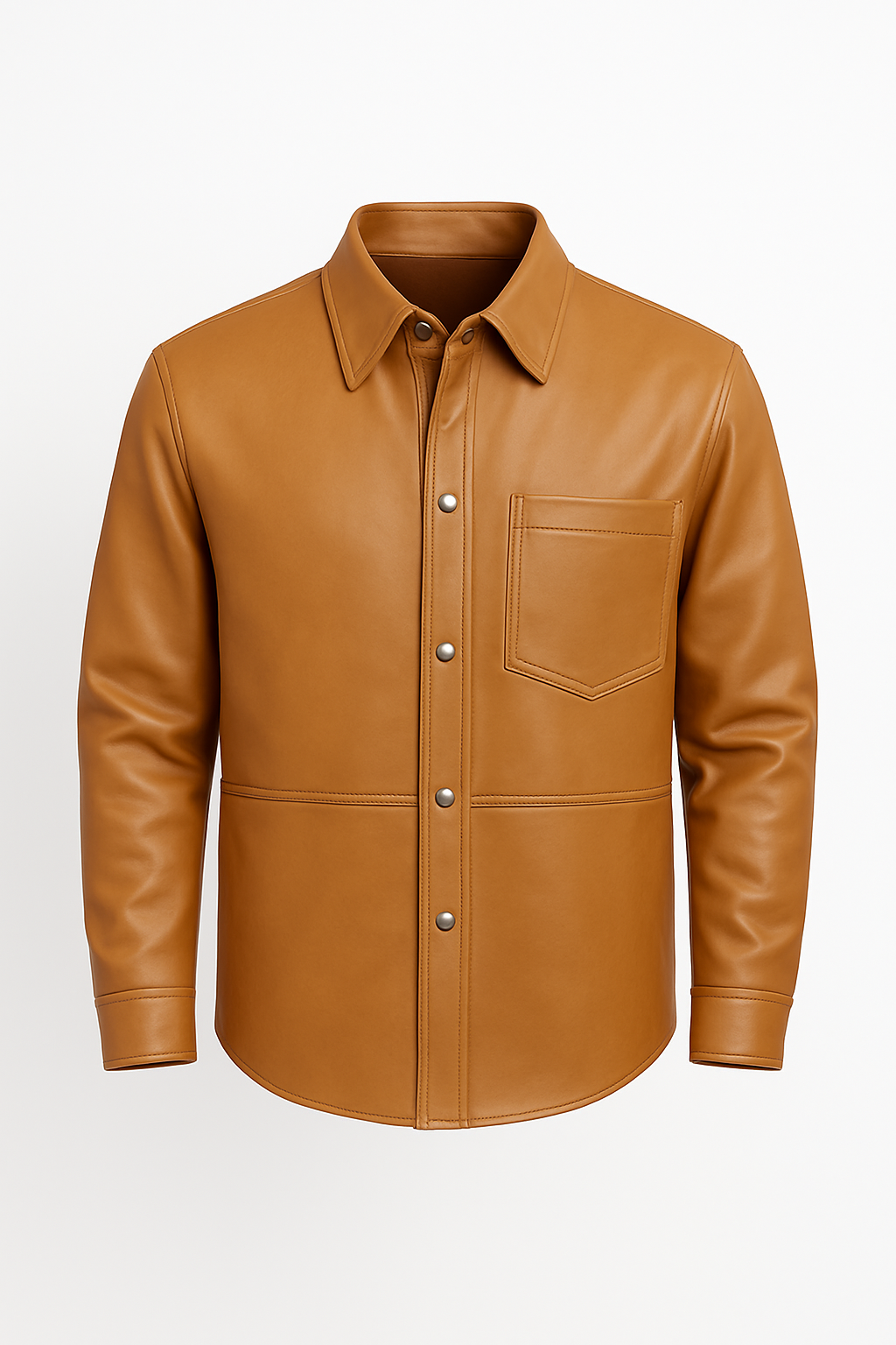 Men's Luka Leather Shirt